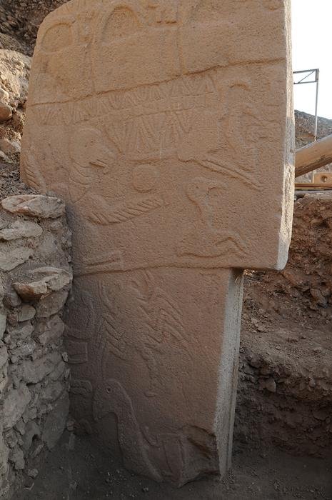 The Vulture Stone: Pillar 43 in Enclosure D visual reference