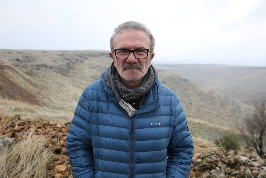 Excavation director Prof. Dr. Necmi Karul at Karahan Tepe, where roughly 3,500 square metres of exposed Neolithic architecture will be sheltered by the new roof.