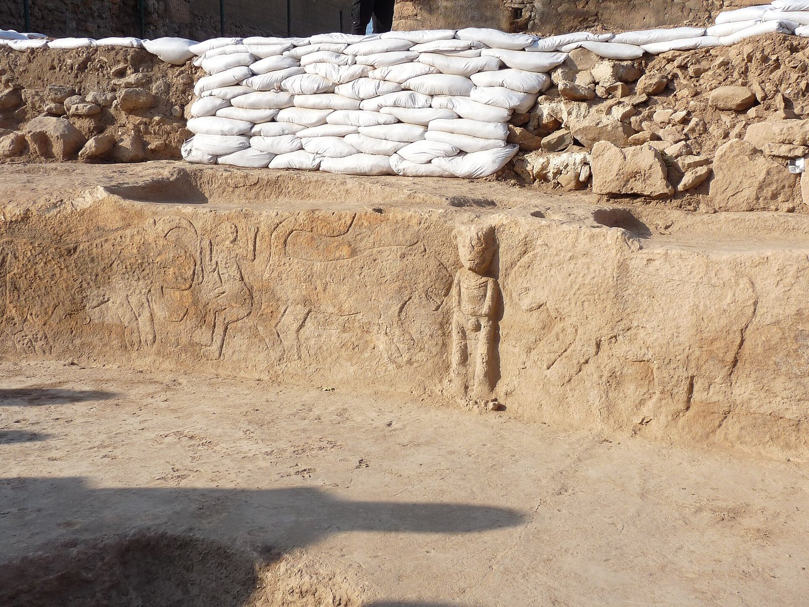 The Sayburç relief in situ